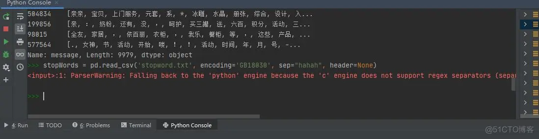 python 快速使用jira模块 pycharm怎么使用jieba库_python 快速使用jira模块_11